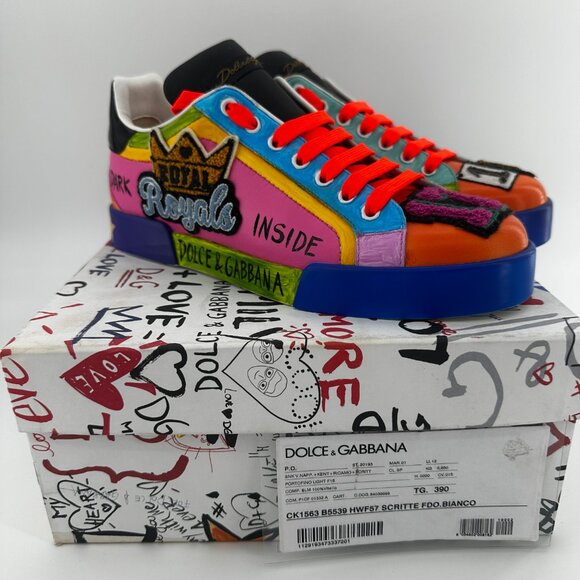 Dolce & Gabbana Portofino Sneakers by Emis Killa 1 Donna,  in Multi - Picture 9 of 9